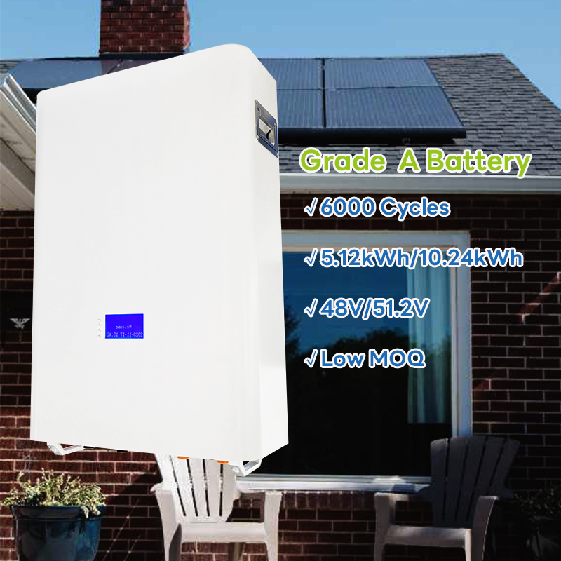 SIPANI 10kWh Battery Home Solar Power Wall 48V LiFePO4 200Ah
