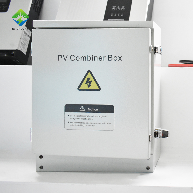 PV Solar System Outdoor Solar Energy PV DC 1000V 1 Strings IP65 Waterproof Combiner Box for Energy Storage System