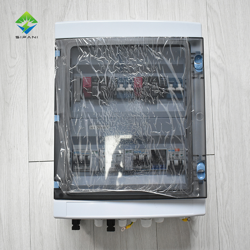 IP65 Waterproof AC DC Dual Power Distribution Box Lightning Protection ATS Panel Board Power Distribution Box For Solar System