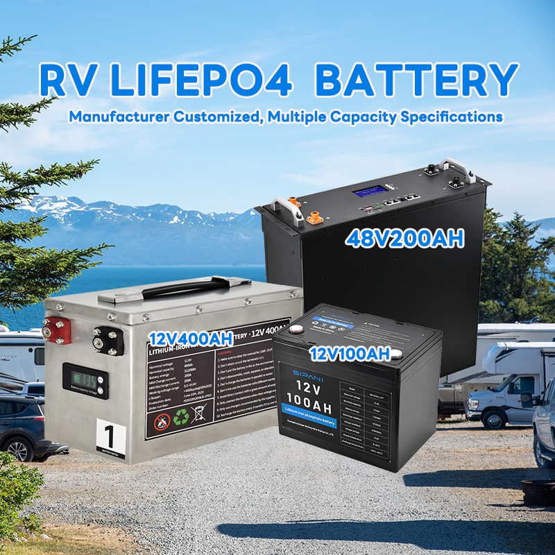 RV Camper Lithium Battery Lifepo4 12V 48V Lithium Iron Phosphate Battery 12.8V 400Ah 800Ah 5Kwh 7Kwh 10Kwh 12Kwh 20kwh For RV Golf Cart Motorhome Camper Recreational Vehicle