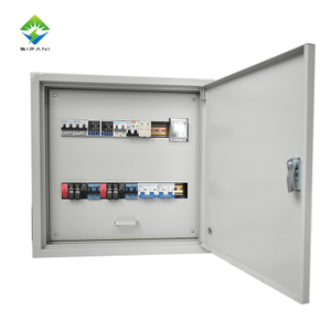 AC DC Dual Power Distribution Box 63A 2P Household Solar Panel Energy System Complete Set Distribution Box with Time Control Switch