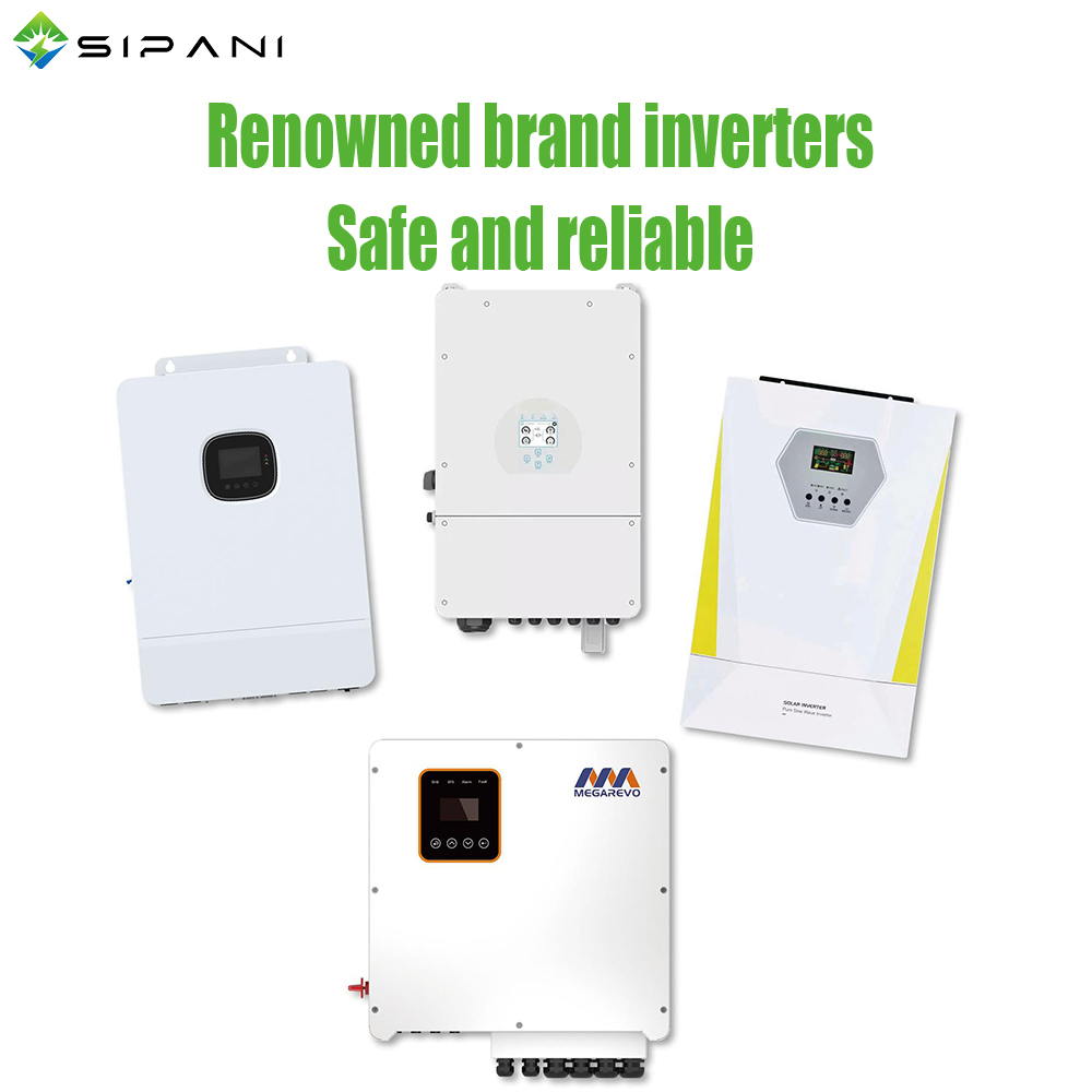 SIPANI 5kw 10kw 15kw 20kw 25kw Solar Power System Home 25kwh Lifepo4 Battery Solar Panel Energy Systems