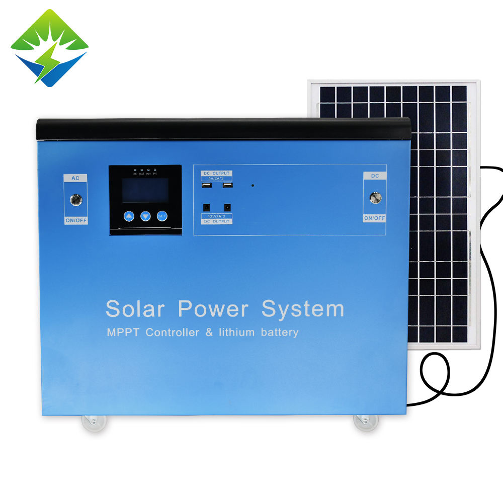 1500w 100ah 1.55kwh Waterproof Long Lifespan Home Energy Storage Supply Portable Solar Power System Solar Power Generator
