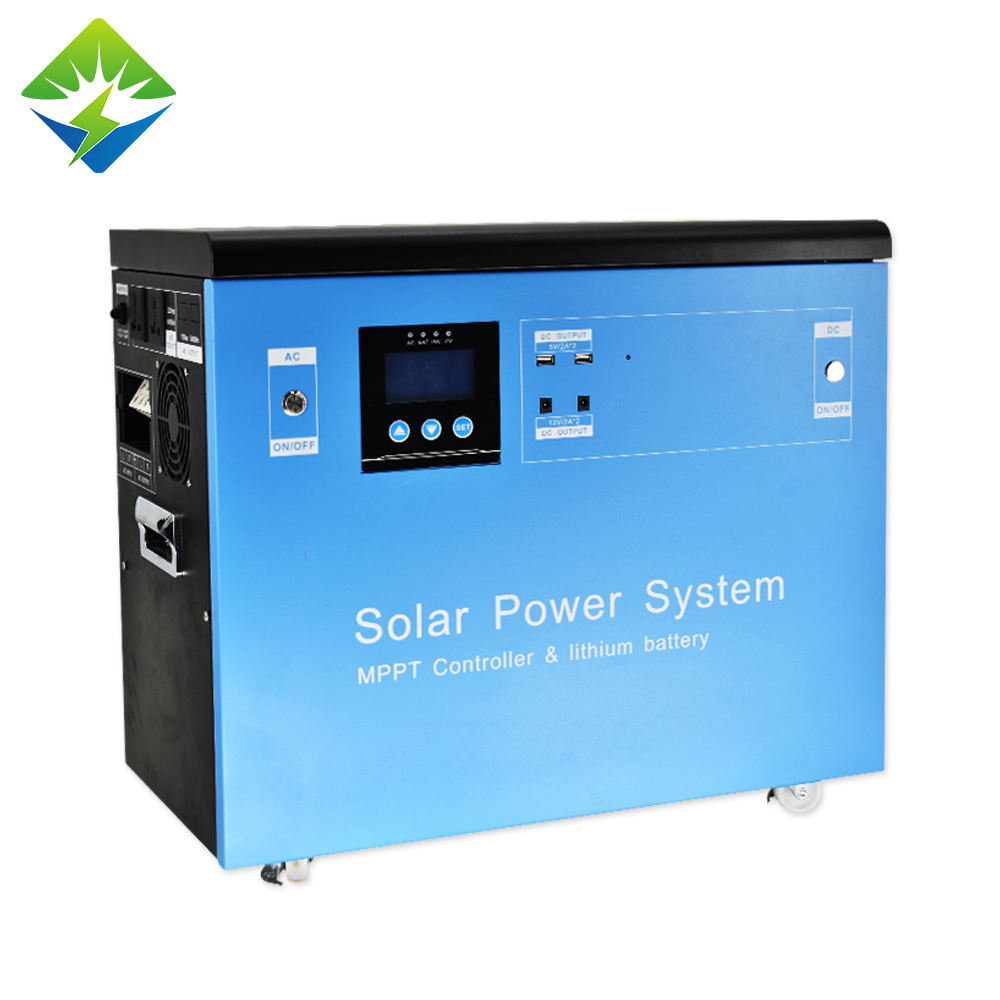 Wholesale Solar Power Generator Systems 25.9V60Ah 1500w Rechargeable Portable Power Station Lithium Battery Solar Generator