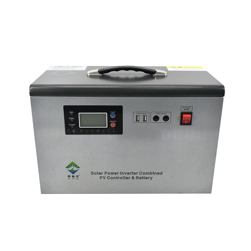 500W Offline Solar Power Generator Energy Backup Generator Portable Power Station Solar System for Home Office Emergency Power