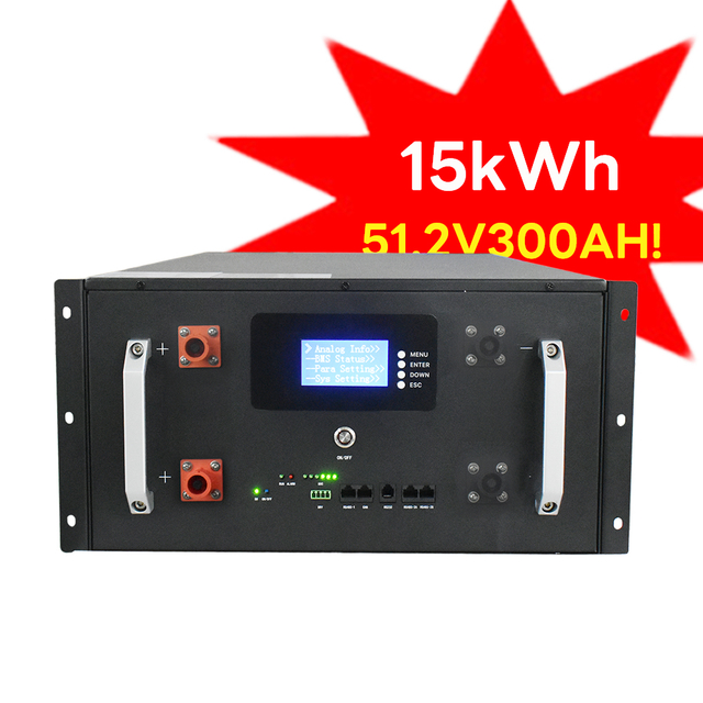 SIPANI Lithium Ion Solar Battery 10kwh 15kwh 48v 100ah 200ah 300ah Lifepo4 Battery Pack Server Rack For Energy Storage System