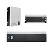 EU Mini Balcony Solar Panel System Micro 3kwh Powerwall Battery Home Complete Energy Storage System Micro Inverter Balcony PV 24V 120Ah Wall Mounted Lifepo4 Battery