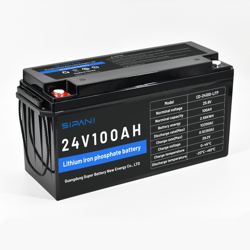 24v 100ah Lithium Ion Battery Deep Cycle Lifepo4 Battery
