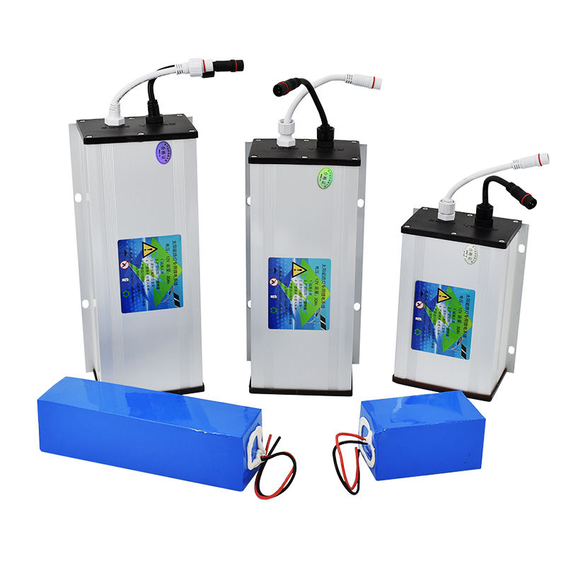 Lithium Iron Phosphate Battery 6.4v 12.8v 25.6v 20ah 30ah 40ah 50ah Lifepo4 Lithium Ion Battery Pack for 30w Solar Street Lights