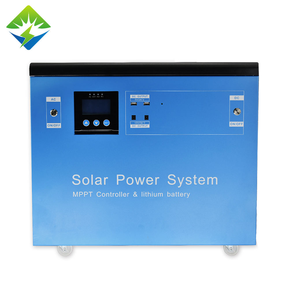 All -in -one Solar Panel Generator Outdoor 1500 Watt Solar Energy System Portable Solar Power Station