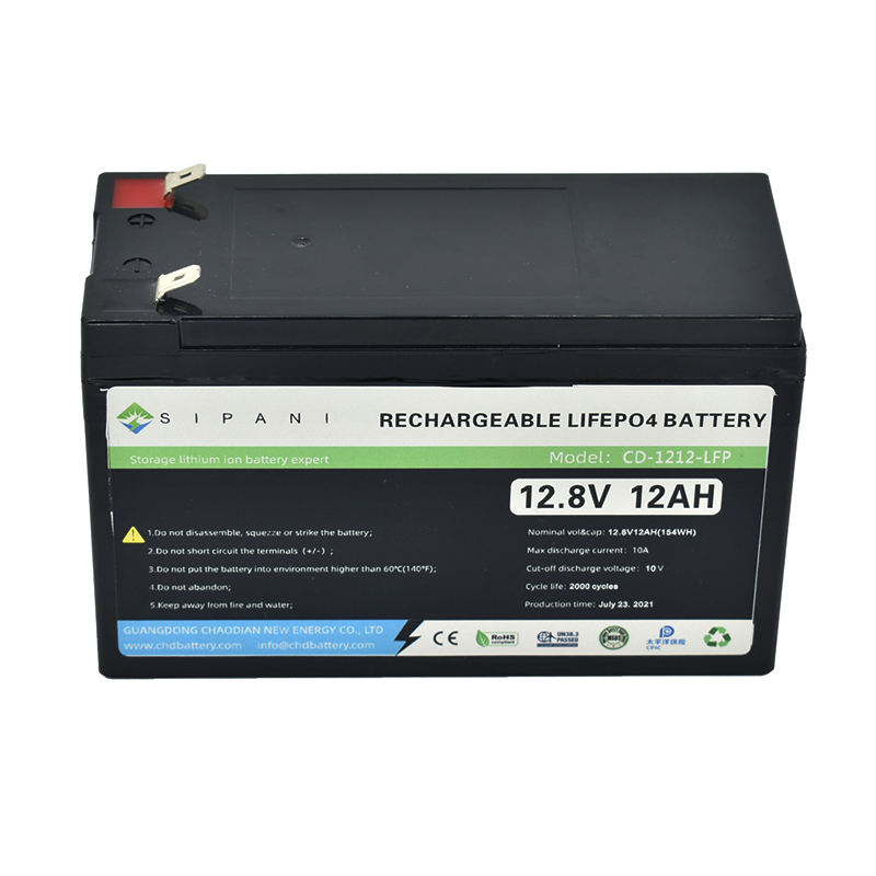 Customized Small Lithium Iron Battery 12v 12ah Lifepo4 Battery Pack Akku Room Base Station Fire Battleborn Emergency Battery