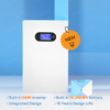 Solar Powerwall All In One Solar System 5kva Inverter With Built In 48v 10kwh lifepo4 Lithium Battery 5kw Hybrid Inverter And Battery Integrated For Home System