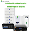 SIPANI 5kw 10kw 15kw 20kw 25kw Solar Power System Home 25kwh Lifepo4 Battery Solar Panel Energy Systems