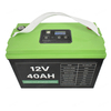 12V 40Ah 100Ah LFP Battery USB DC Output Lithium Iron Phosphate Battery LiFePO4