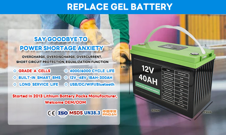 12v 40ah lifepo4 battery