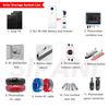 SIPANI Vertical All In One Energy Storage System 10kWh 15kWh 20kWh Battery with Built-in 5KW 8KW Inverter