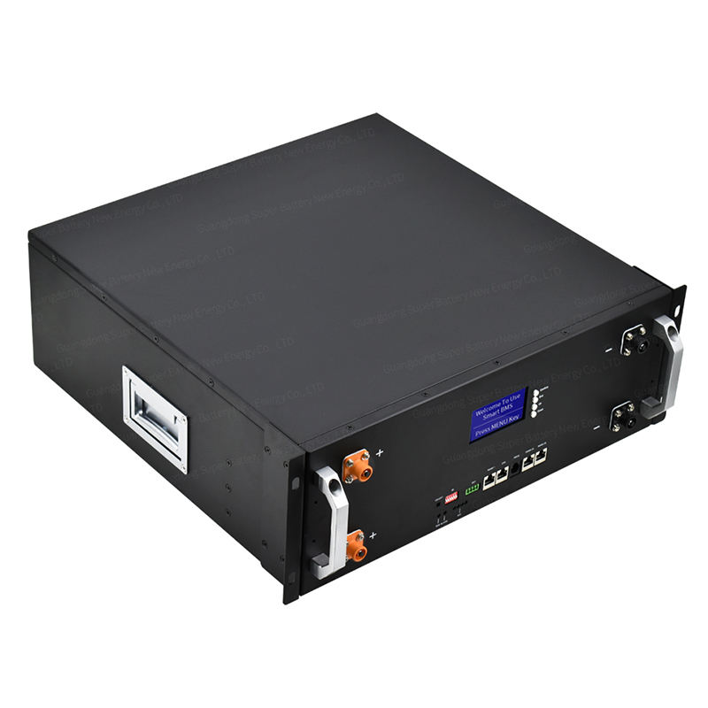 48V Server Rack Mount Lithium Ion Phosphate Battery 5kw 10kw 48v 50ah 100ah 200ah Lifepo4 Battery Cabinet Solar Inverter Battery 