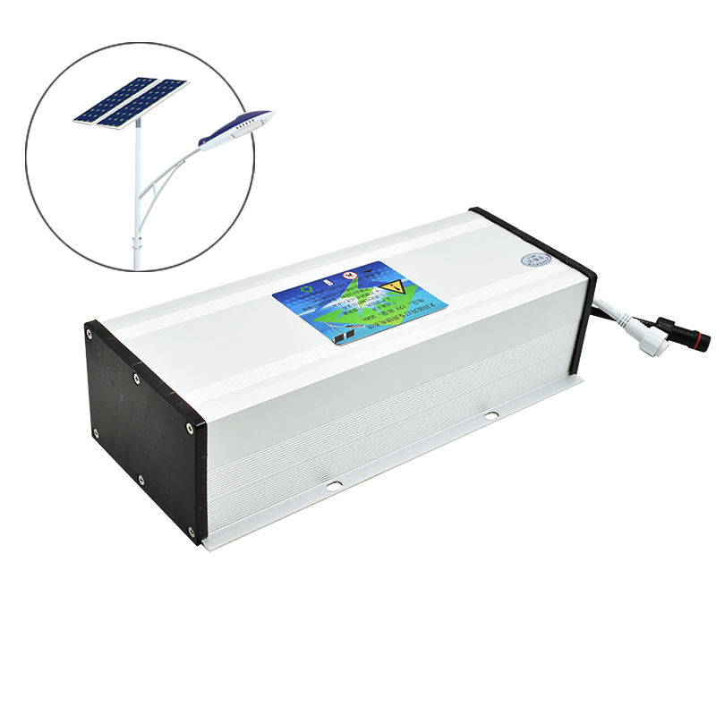 Lifepo4 Battery 6.4v 12.8v 25.6v 90% Dod Rechargeable Lithium Ion Battery Pack for Solar Street Light