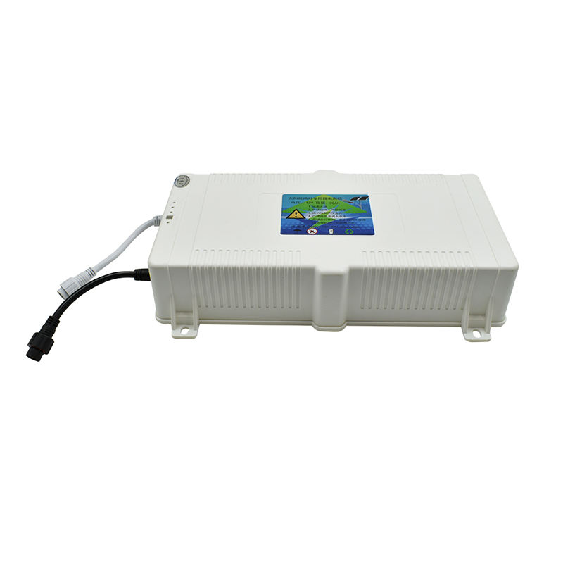 Rechargeable 25.6v 6ah 12ah 30ah Control Integrated Waterproof Lithium Battery Pack For 30w 40w 60w Solar Led Street Light