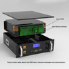 No Flammability Rack Mount Battery Energy Storage Household ESS 48v 50ah 100ah 200ah Solid-State Battery 51.2v 2.5kwh 5kwh 10kwh Lifepo4 Lithium Battery