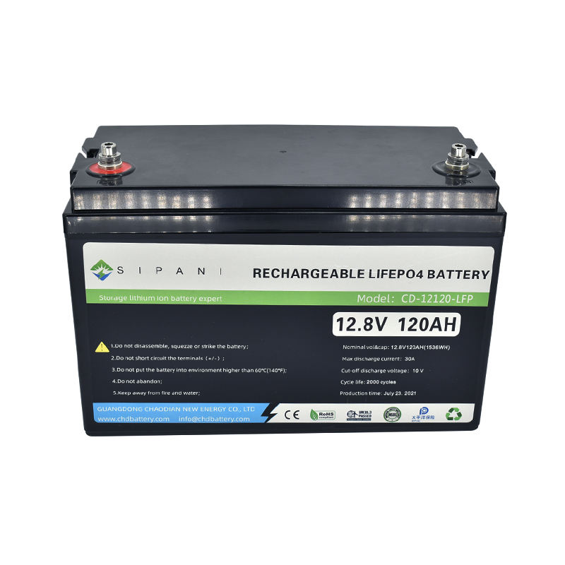 12V 200Ah Lithium LiFePO4 Deep Cycle Rechargeable Battery for RV, Forklift,Golf Cart,Solar, Marine, Off-Grid Applications
