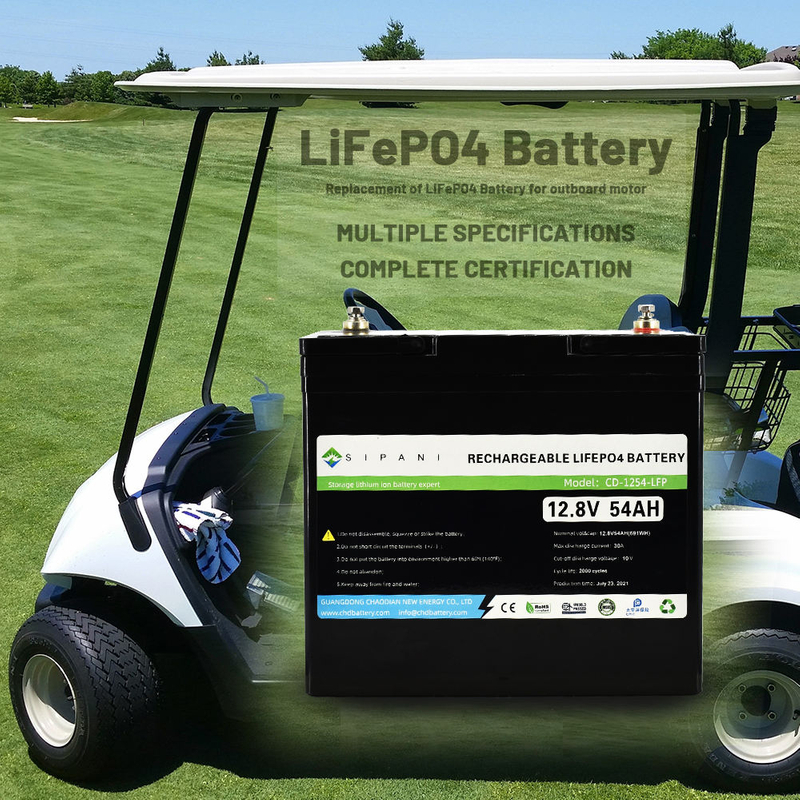 2000 Deep Cycles Battery Long Life 12v 100ah 200ah Solar Lifepo4 Battery 12.8 Volt Lithium Battery For Golf Cart/RV/Yacht/ Boat