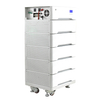 Lithium Iron Phosphate Battery Power Supply 51.2V 300Ah 400Ah 500Ah LiFePO4 48V 200Ah BMS Stackable Home Lithium Battery Pack and Inverter