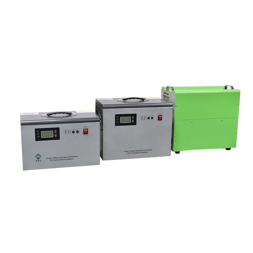 500/1000/2000W MPPT Solar Generator 110V/220V Lithium Battery Portable Solar Energy Storage System