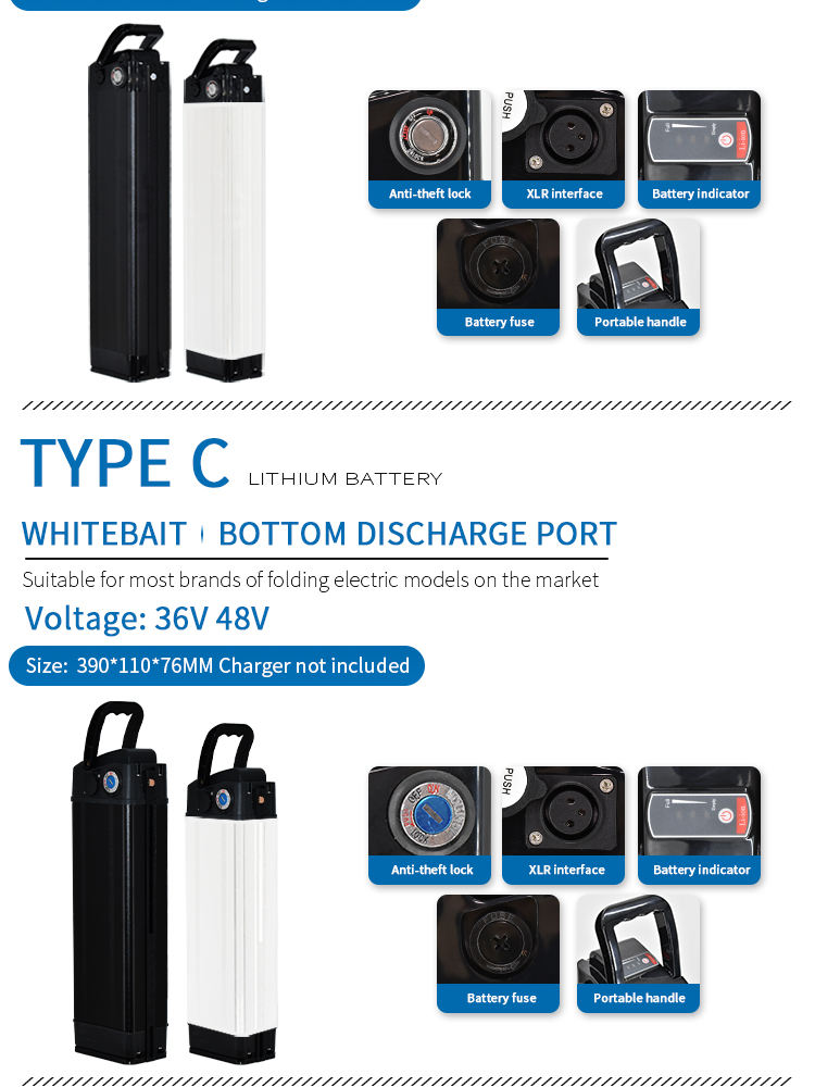 batteries for electric bikes