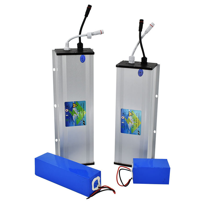Waterproof Aluminum Shell Bms 24v 50ah Battery 18650 Solar Street Light Lithium Battery