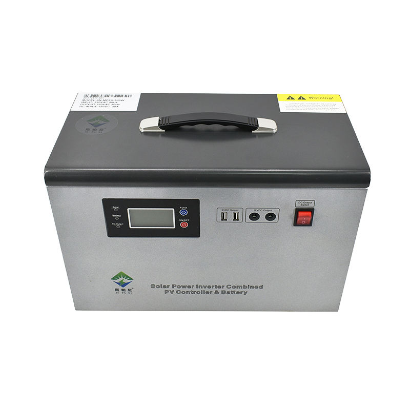 500W Offline Solar Power Generator Energy Backup Generator Portable Power Station Solar System for Home Office Emergency Power