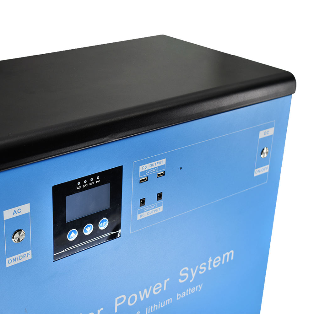Sipani Wholesale Solar Powered Generator 1500 Watt Off Grid Home Solar Energy Storage System Portable Power Station 1500wh