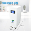  Inverter Battery Lithium 48V 51.2V 280Ah 304Ah 15kwh Lifepo4 Home Solar Energy Storage System Grade-A LFP Battery Pack 48V 300Ah with Touch Screen