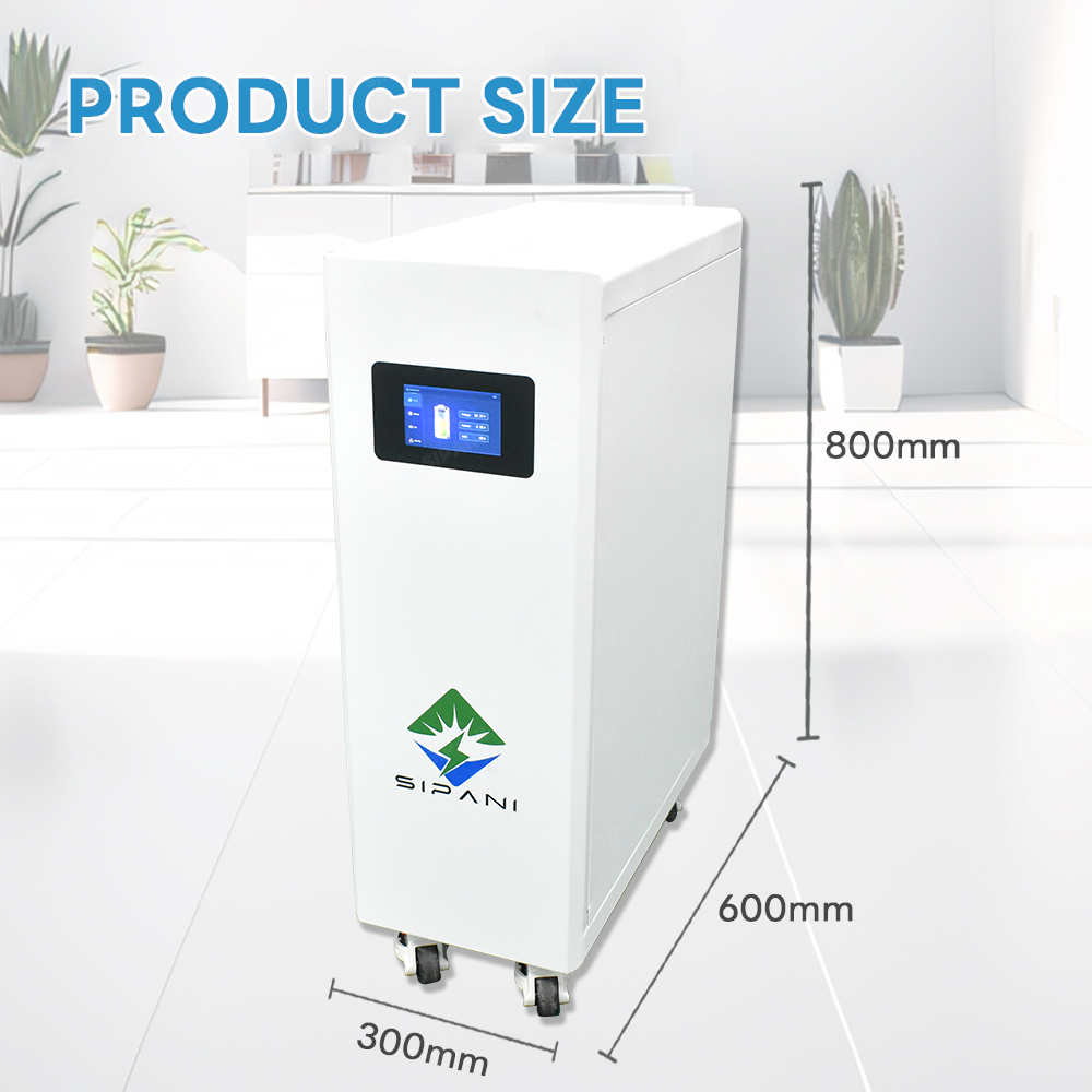  Inverter Battery Lithium 48V 51.2V 280Ah 304Ah 15kwh Lifepo4 Home Solar Energy Storage System Grade-A LFP Battery Pack 48V 300Ah with Touch Screen