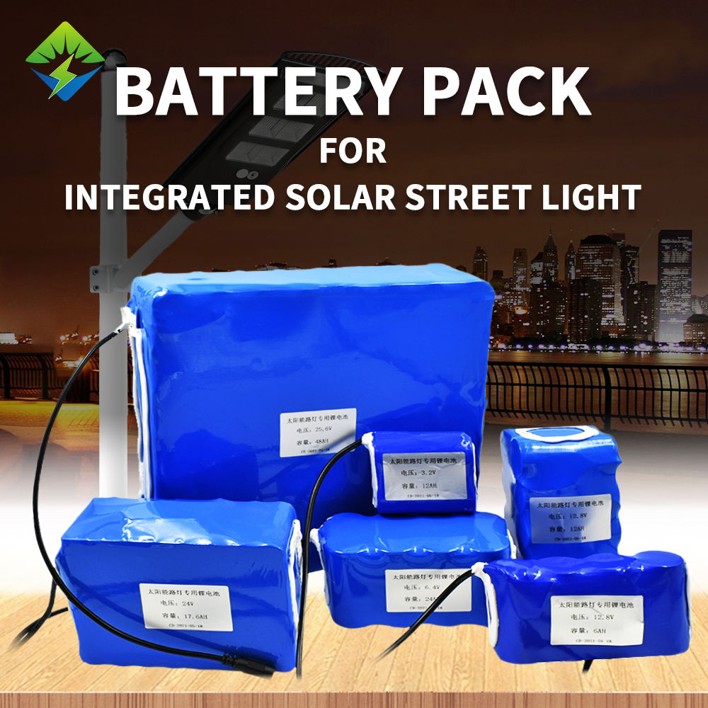 Rechargeable 12v Lifepo4 26650 Lithium Iron Phosphate Battery Pack 4s10p 12.8v 30ah For Integrated Solar Street Light