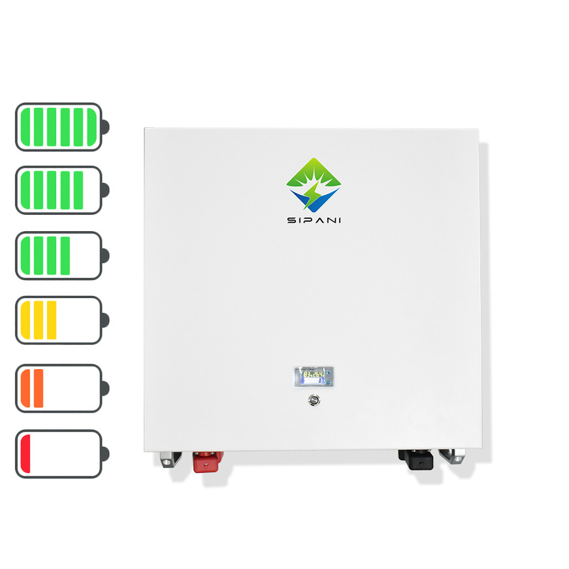 25.6V Wall Mounted Lifepo4 Lithium Battery 2.56kWh 3.84kWh 5.12kWh LFP Solar Energy Storage Battery 24V 100AH 150AH 200AH Powerwall 
