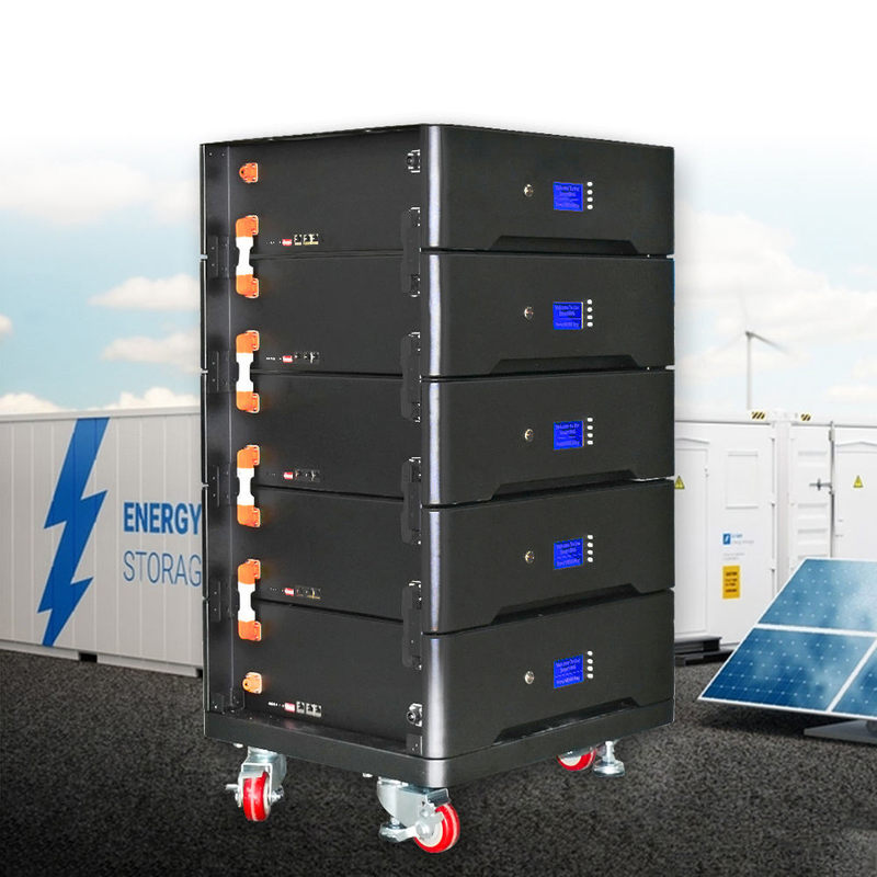 Lifepo4 48v 200ah Lithium Battery 51 2v 500ah Home Rack Stacked Modular Energy Storage Battery