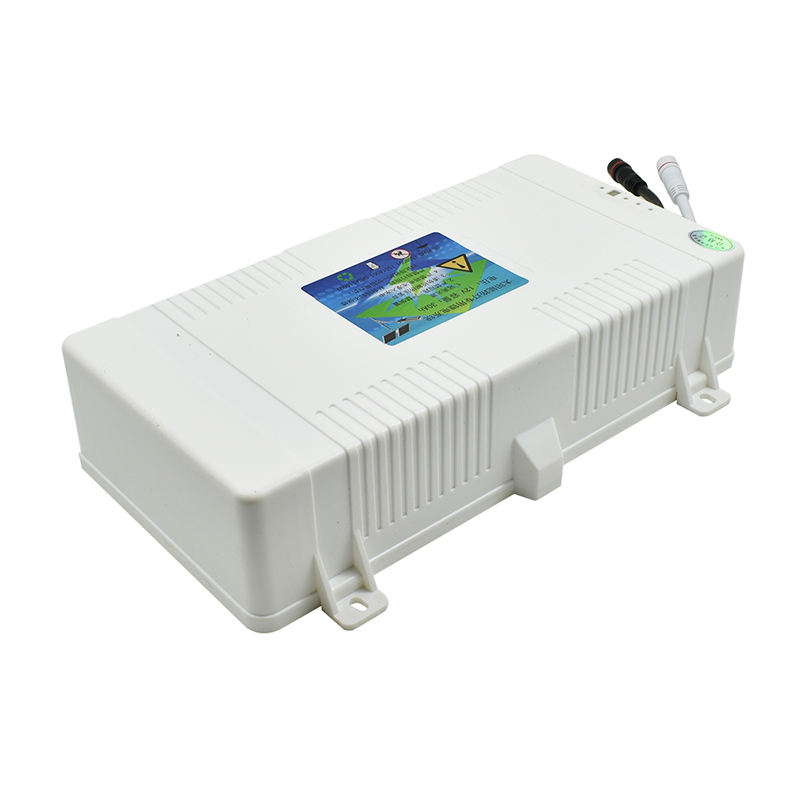 12v 15ah~100ah Control Integrated Waterproof Rechargeable Lithium Battery Box Pack Use For 20w 60w 130w Solar Led Street Light