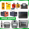 Hot Selling 300W 500W 1000W 2000W 3000w 5000w 192wh 384wh 1280wh 2304wh 2560Wh 5120Wh Solar Generator Backup Emergency Camping Outdoor Mobile Portable Power Station