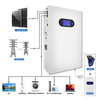 Solar Powerwall All In One Solar System 5kva Inverter With Built In 48v 10kwh lifepo4 Lithium Battery 5kw Hybrid Inverter And Battery Integrated For Home System