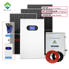 Solar Powerwall All In One Solar System 5kva Inverter With Built In 48v 10kwh lifepo4 Lithium Battery 5kw Hybrid Inverter And Battery Integrated For Home System