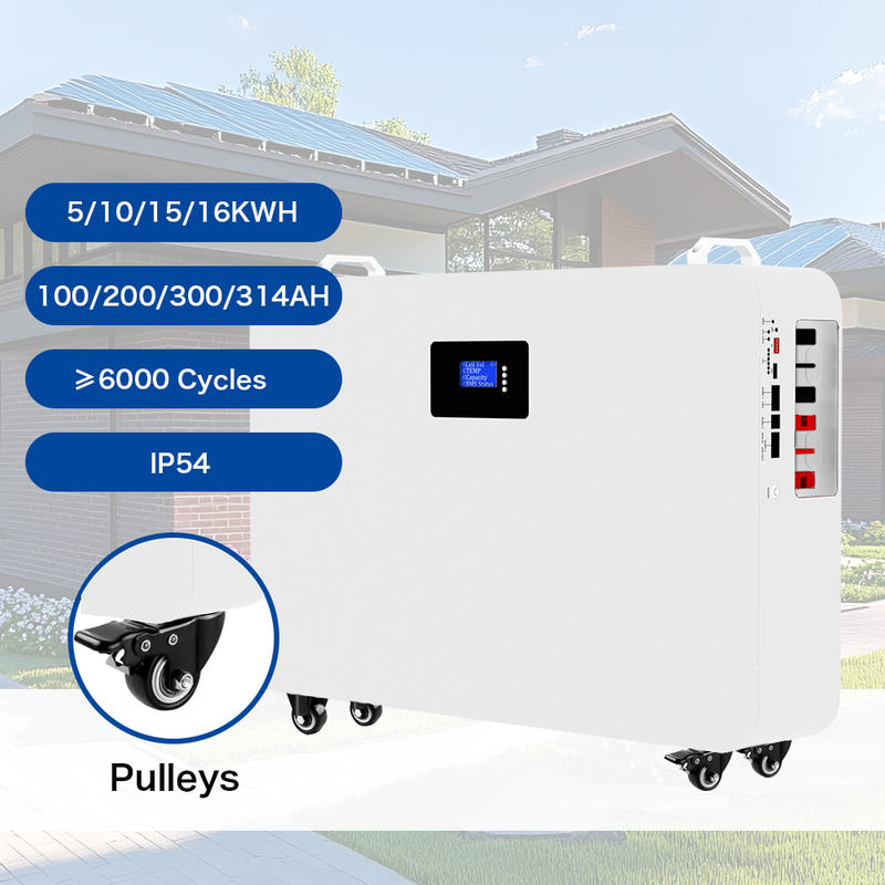  Mobile Deep Cycle LiFePO4 Lithium ion Battery AKKU 5KWh 10KWh 15KWh 48V 51.2V 100ah 200ah 300ah Home Solar Energy System