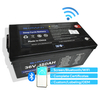 36V 50ah 100ah 150ah Lifepo4 Solar Energy Storage Backup Lithium Iron Phosphate Battery with Bluetooth Screen Display Charger
