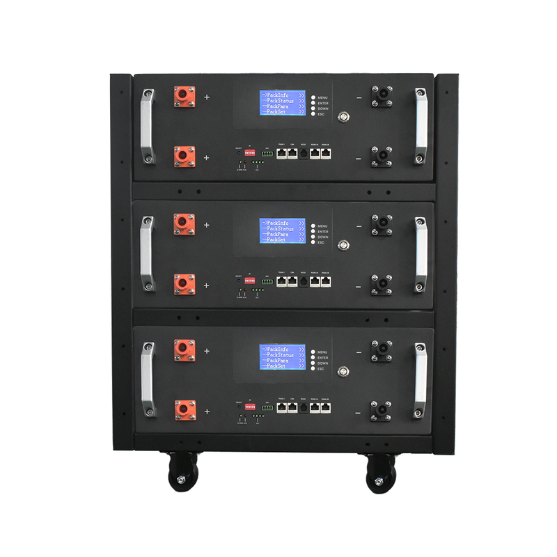 51.2V 300AH Deep Cycle LiFePO4 Solar Lithium ion Battery Rack Mounted LFP AKKU 10kwh 15kwh 20kwh 48v 100ah 200ah 300AH 400ah For Home Solar Energy System