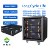 SIPANI 10Kw 48V 200Ah LiFePO4 Pack Battery 51.2V Lithium ion Phosphate Battery and 8kw Deye Hybrid Three Phase Solar Inverter