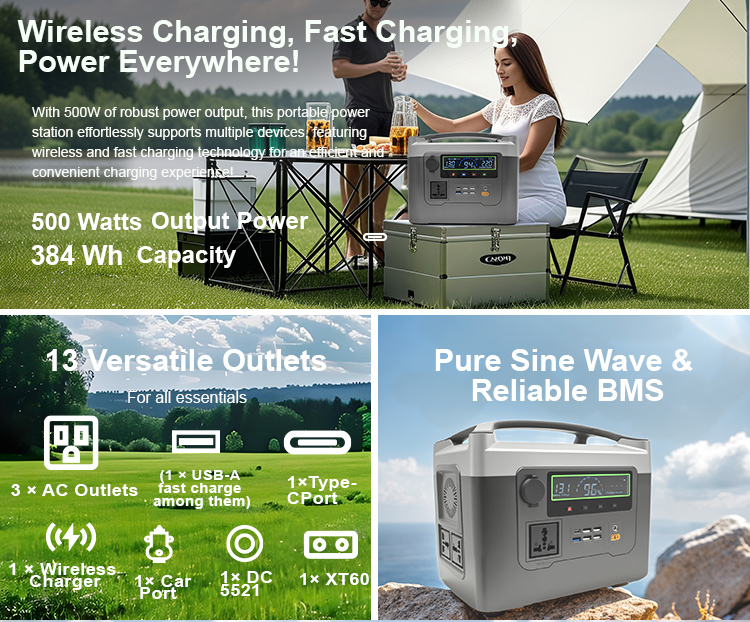 500w Portable Power Station