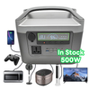 Portable Solar Battery 500w Camping Lifepo4 Home Solar Generator Portable Power Station for Outdoor Emergency Usage