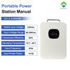 High Efficiency 3.2V 500W Home Use Lithium Iron Phosphate Battery Inverter Lifepo4 Portable Lithium Power Station