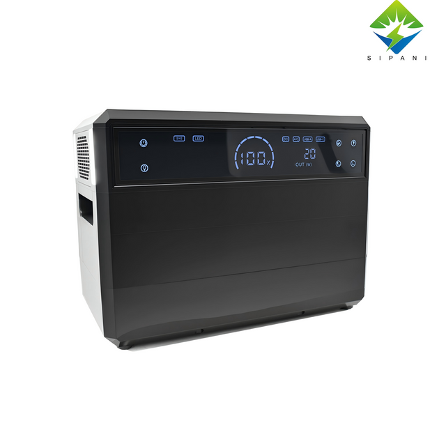 PLUG and PLAY 2000W Portable Power Station 51.2v 45ah LiFePO4 Battery with Pure Sine Wave Inverter for Outdoor Camping RV Usage